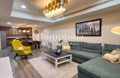 Apartment - 2 Bedrooms - 3 Bathrooms for rent in Princess Tower - Dubai Marina - Dubai