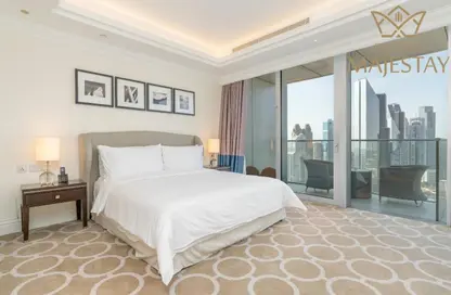 Apartment - 4 Bedrooms - 4 Bathrooms for rent in The Address BLVD Sky Collection - Downtown Dubai - Dubai