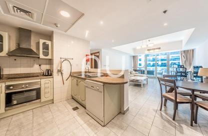 Apartment - 2 Bedrooms - 3 Bathrooms for rent in The Waves Tower A - The Waves - Dubai Marina - Dubai