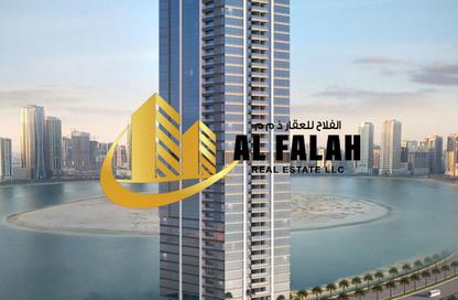 Apartment - 2 Bedrooms - 3 Bathrooms for sale in Al Khan Corniche - Al Khan - Sharjah