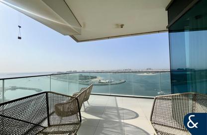 شقة - 3 غرف نوم - 3 حمامات للايجار في برج Beach Vista 1 - بيتش فيستا - إعمار بيتشفرونت - دبي هاربور - دبي
