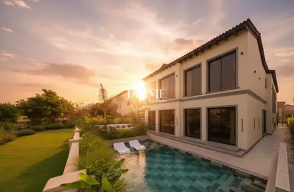 Villa - 5 Bedrooms - 6 Bathrooms for sale in Sienna Lakes - Jumeirah Golf Estates - Dubai