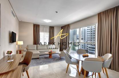 Apartment - 1 Bedroom - 1 Bathroom for rent in Safeer Tower - Dubai Marina - Dubai