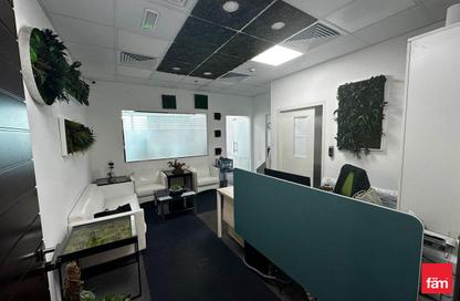 Office Space - Studio - 1 Bathroom for rent in The Prime Tower - Business Bay - Dubai
