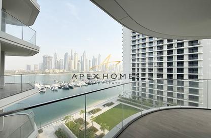 Apartment - 2 Bedrooms - 3 Bathrooms for rent in Palace Beach Residence Tower 2 - Palace Beach Residence - EMAAR Beachfront - Dubai Harbour - Dubai
