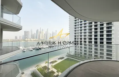 Apartment - 2 Bedrooms - 3 Bathrooms for rent in Palace Beach Residence Tower 2 - Palace Beach Residence - EMAAR Beachfront - Dubai Harbour - Dubai