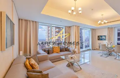 Apartment - 2 Bedrooms - 3 Bathrooms for sale in Al Dar tower - Dubai Marina - Dubai
