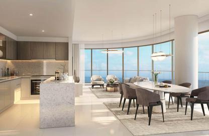 شقة - 2 غرف نوم - 2 حمامات للبيع في برج Seapoint 1 - سي بوينت - إعمار بيتشفرونت - دبي هاربور - دبي