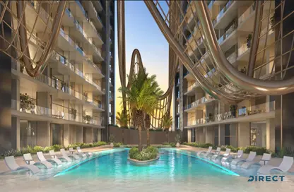 Apartment - Studio - 1 Bathroom for sale in Skyhills Residences 2 - District 13 - Jumeirah Village Circle - Dubai