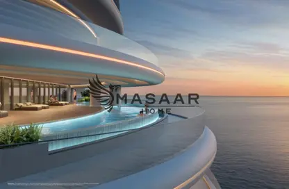 بنتهاوس - 4 غرف نوم - 6 حمامات للبيع في لا مير باي ايلي صعب - جزيرة المرجان - رأس الخيمة