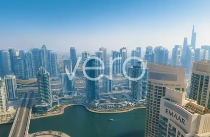 Apartment - 1 Bedroom - 2 Bathrooms for sale in Barcelo Residences (Al Dar Tower) - Dubai Marina - Dubai