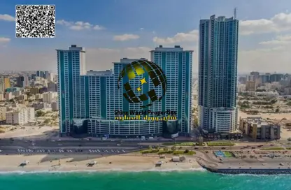 Apartment - 2 Bedrooms - 3 Bathrooms for sale in Ajman Corniche Residences - Ajman Corniche Road - Ajman