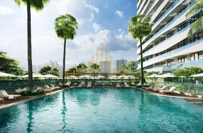 شقة - غرفة نوم - 2 حمامات للبيع في اديبا عزيزي - الجداف - دبي