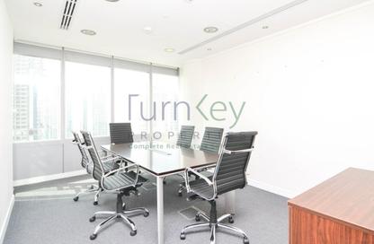Office Space - Studio - 1 Bathroom for rent in Almas Tower - Jumeirah Lake Towers - Dubai