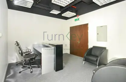 Office Space - Studio - 1 Bathroom for rent in Almas Tower - Jumeirah Lake Towers - Dubai
