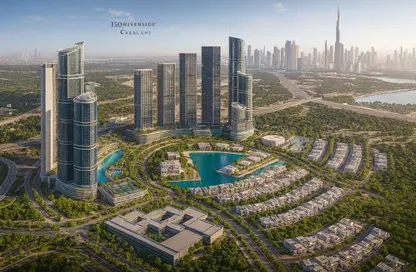 شقة - غرفة نوم - 2 حمامات للبيع في ريفرسايد كريسنت 350 - شوبا هارتلاند الثانية - بو كدرة - دبي