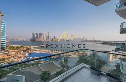 شقة - غرفة نوم - 1 حمام للايجار في أوشيانا باسيفيك - أوشيانا - نخلة جميرا - دبي