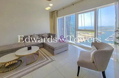 Apartment - 2 Bedrooms - 3 Bathrooms for rent in Damac Heights - Dubai Marina - Dubai