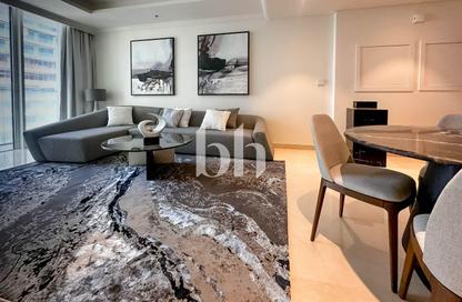 شقة - غرفة نوم - 2 حمامات للايجار في برج Palace Beach ريزيدنس 1 - بالاس بيتش ريزيدنس - إعمار بيتشفرونت - دبي هاربور - دبي