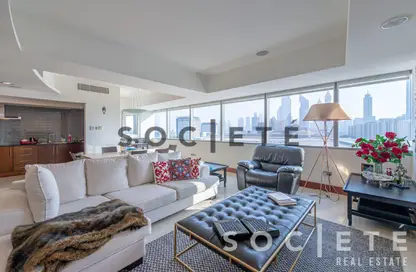 Apartment - 2 Bedrooms - 3 Bathrooms for rent in Jumeirah Living - World Trade Centre Residence - World Trade Center - Dubai