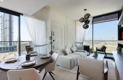 شقة - 2 غرف نوم - 2 حمامات للايجار في بن غاطي كورنر - الضاحية 10 - قرية جميرا الدائرية - دبي