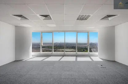 Office Space - 1 Bedroom - 1 Bathroom for rent in Churchill Executive Tower - Churchill Towers - Business Bay - Dubai