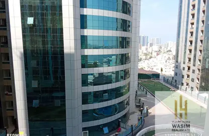 شقة - غرفة نوم - 2 حمامات للايجار في أورينت تاور 2 - أورينت تاور - البستان - عجمان