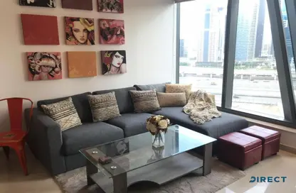 شقة - غرفة نوم - 2 حمامات للبيع في B برج سيلفرين - سيلفيرين - دبي مارينا - دبي