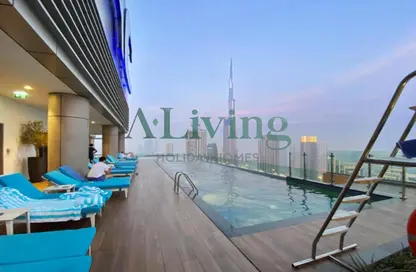 Apartment - 2 Bedrooms - 2 Bathrooms for rent in Paramount Tower Hotel  and  Residences - Business Bay - Dubai
