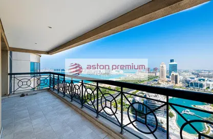 Apartment - 3 Bedrooms - 4 Bathrooms for rent in Al Seef Tower - Dubai Marina - Dubai