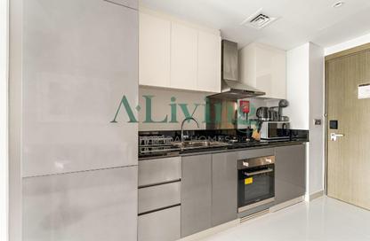 Apartment - Studio - 1 Bathroom for rent in Damac Maison Prive A - Damac Maison Prive - Business Bay - Dubai