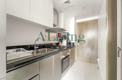 Apartment - Studio - 1 Bathroom for rent in Damac Maison Prive B - Damac Maison Prive - Business Bay - Dubai