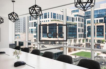 Office Space - Studio - 1 Bathroom for rent in Bay Square Building 4 - Bay Square - Business Bay - Dubai