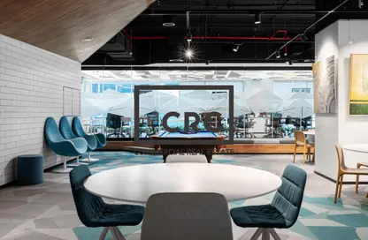 Office Space - 1 Bedroom - 1 Bathroom for rent in Bay Square Building 4 - Bay Square - Business Bay - Dubai