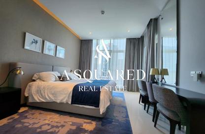 Apartment - 1 Bedroom - 1 Bathroom for rent in Damac Maison Prive A - Damac Maison Prive - Business Bay - Dubai