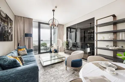 شقة - 2 غرف نوم - 3 حمامات للايجار في برج بوابه جميرا 1 - العنوان منتجع وسبا جميرا - جميرا بيتش ريزيدنس - دبي