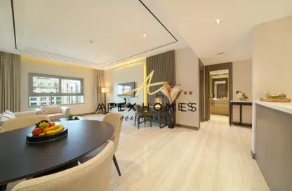 النزل و الشقق الفندقية - غرفة نوم - 2 حمامات للايجار في ميليو ذا بالم - نخلة جميرا - دبي