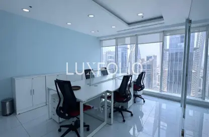 مكتب - استوديو للايجار في برج بورلينجتون - الخليج التجاري - دبي