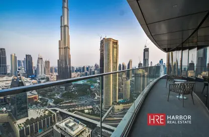 شقة - 2 غرف نوم - 3 حمامات للايجار في فندق العنوان- سكاي فيو 2 - أبراج العنوان سكاي فيو - وسط مدينة دبي - دبي