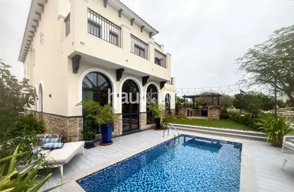 Villa - 5 Bedrooms - 6 Bathrooms for rent in Orange Lake - Jumeirah Golf Estates - Dubai