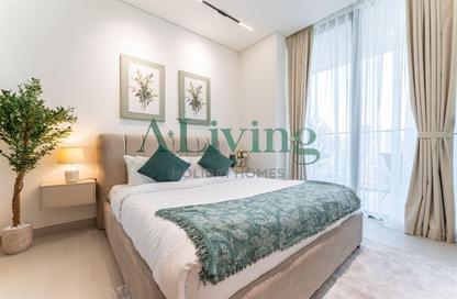شقة - غرفة نوم - 1 حمام للايجار في تريليونير ريزيدنسز - الخليج التجاري - دبي
