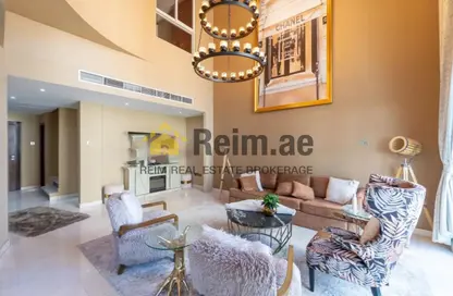 دوبلكس - 3 غرف نوم - 4 حمامات للايجار في مساكن الزمرد - دبي مارينا - دبي