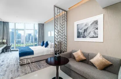 Apartment - Studio - 1 Bathroom for sale in Damac Maison Prive A - Damac Maison Prive - Business Bay - Dubai
