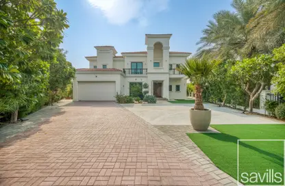 Villa - 5 Bedrooms - 6 Bathrooms for rent in Entertainment Foyer - Mediterranean Clusters - Jumeirah Islands - Dubai