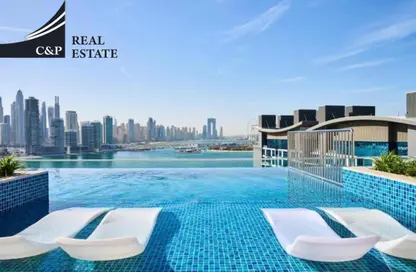 Apartment - Studio - 1 Bathroom for rent in Seven Palm - Palm Jumeirah - Dubai