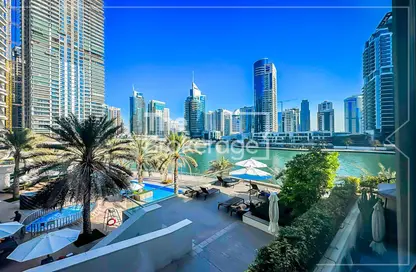 شقة - غرفة نوم - 2 حمامات للايجار في برج فيرفيلد - بارك أيلندز - دبي مارينا - دبي