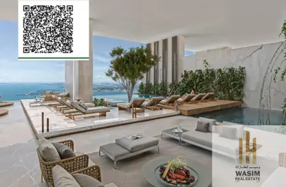 Apartment - 2 Bedrooms - 2 Bathrooms for sale in Ajman Corniche Road - Ajman