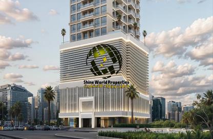 Apartment - 1 Bedroom - 2 Bathrooms for sale in Tower C1 - Ajman Pearl Towers - Ajman Downtown - Ajman