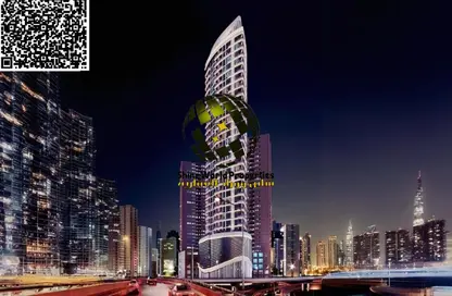 Apartment - 1 Bedroom - 2 Bathrooms for sale in Tower C1 - Ajman Pearl Towers - Ajman Downtown - Ajman
