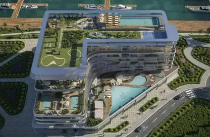 Shop - Studio - 1 Bathroom for sale in AQUORA by Casa Vista Development - Dubai Islands - Dubai